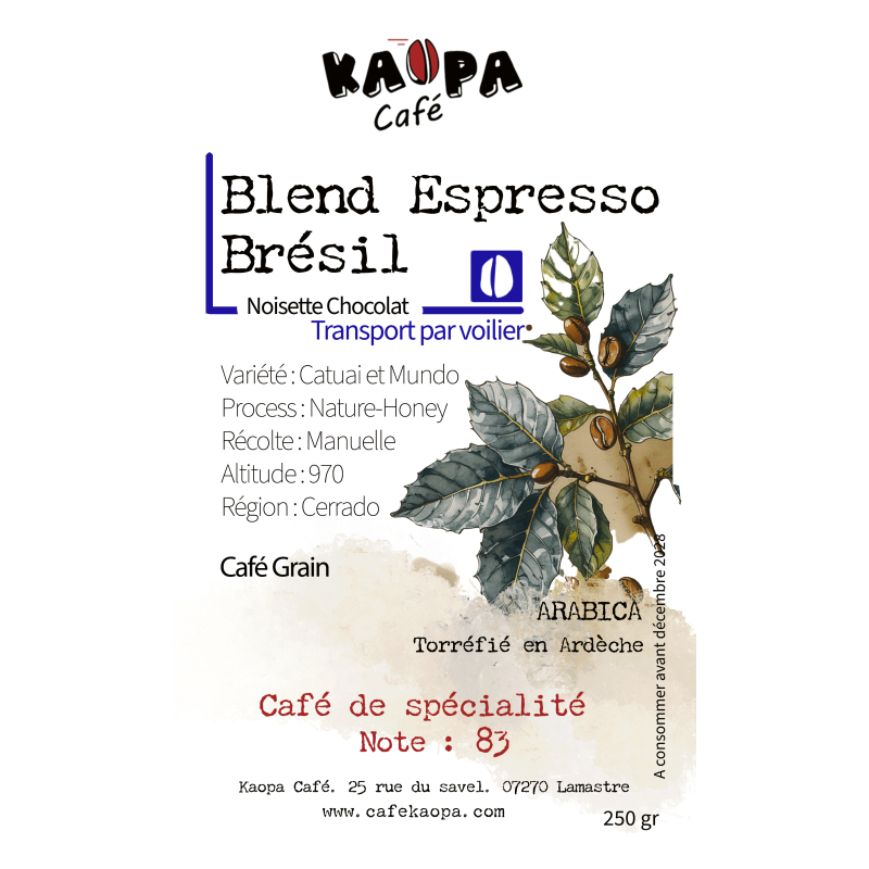 Espresso Blend Brésil Cerrado